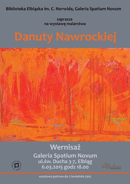 Wernisaż wystawy Danuty Nawrockiej