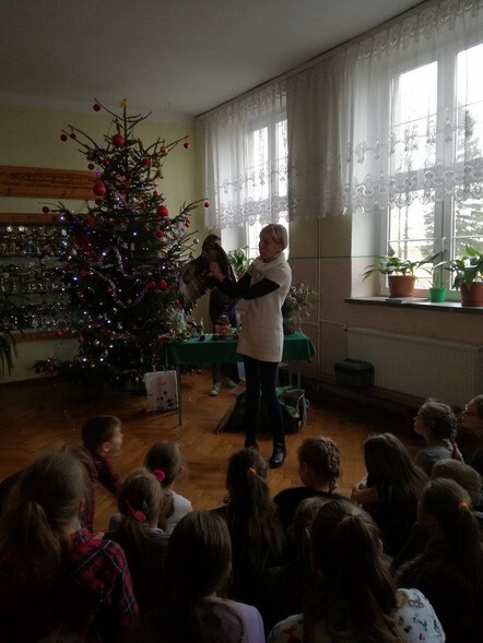 Weterynarz w szkole w Milejewie