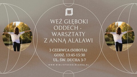 Weź głęboki oddech: warsztaty z Anną Alalawi