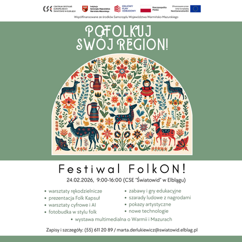 Weź udział w Festiwalu FolkON i pofolkuj swój region!