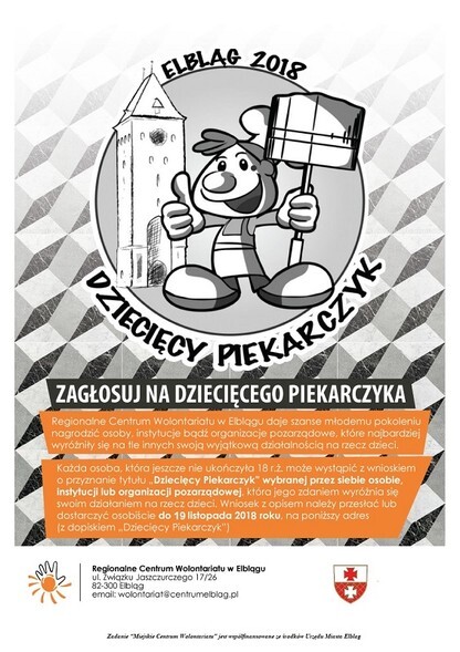 Weź udział w konkursie Dziecięcego Piekarczyka