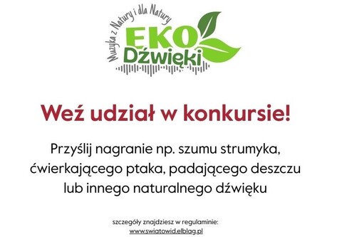 Weź udział w konkursie „Dźwięki Natury”