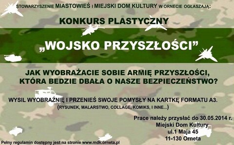 Weź udział w konkursie plastycznym lub fotograficznym