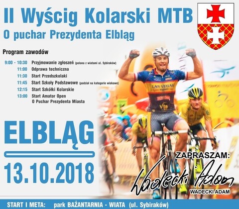 Weź udział w wyścigu kolarskim