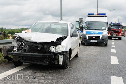 Węzeł Wschód: volkswagenem w barierę