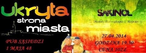 Wieczór reggae u Sąsiadów