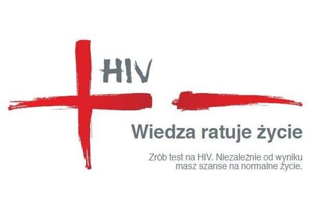 Wiedza ratuje życie. Zrób test na HIV.