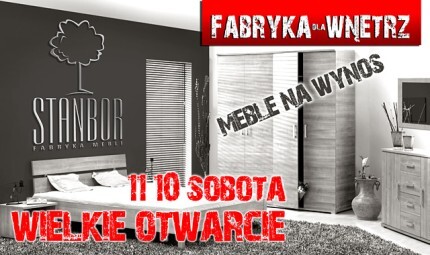 Wielkie otwarcie Fabryki dla Wnętrz