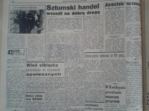 Wieś elbląska przoduje w czynach społecznych