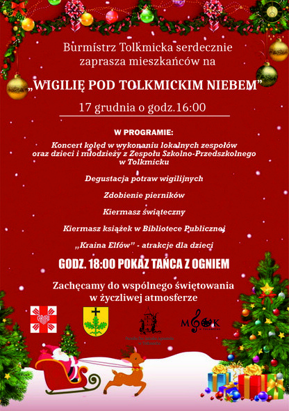 Wigilia pod tolkmickim niebem