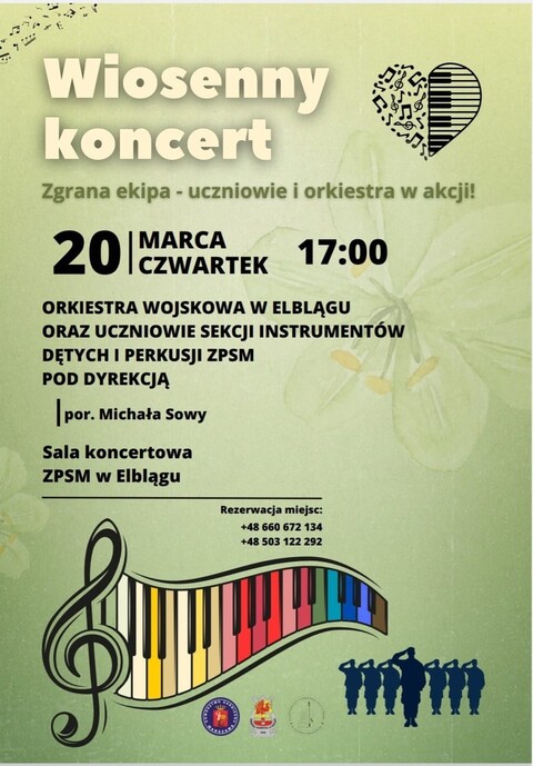 Wiosenny koncert w szkole muzycznej