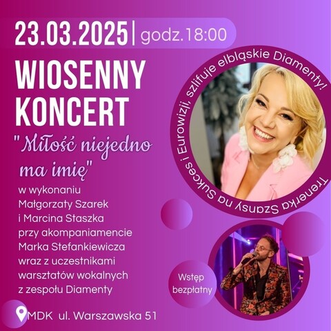 Wiosenny koncert zespołu Diamenty