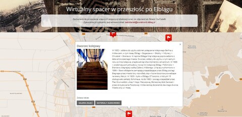 Wirtualny spacer w przeszłość po Elblągu