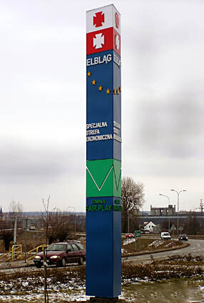 Elbląg wita