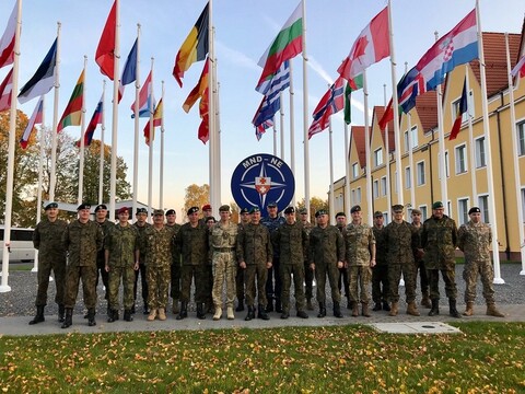 Wizyta Przedstawicieli Wojskowych przy NATO w Elblągu