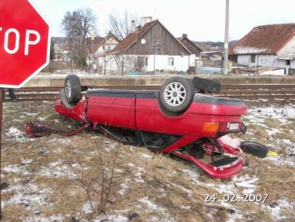 Wjechał pod pociąg