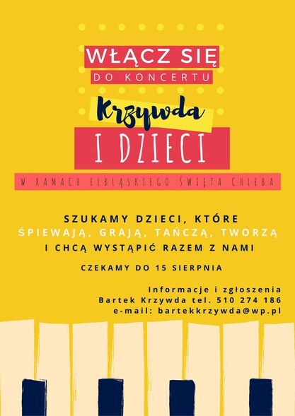 Włącz się do koncertu Krzywda i dzieci