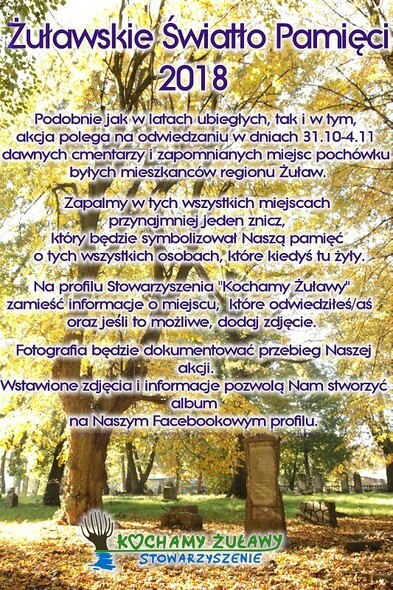 Włącz się w akcję Żuławskie Światło Pamięci