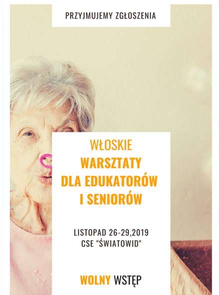 Włoskie warsztaty dla edukatorów i seniorów