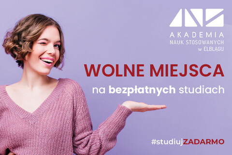 Wolne miejsca na bezpłatnych studiach!