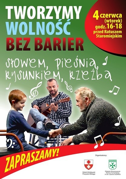 Wolność bez barier - słowem, pieśnią, rysunkiem