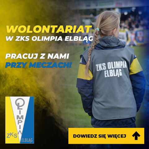 Wolontariat w ZKS Olimpia Elbląg 