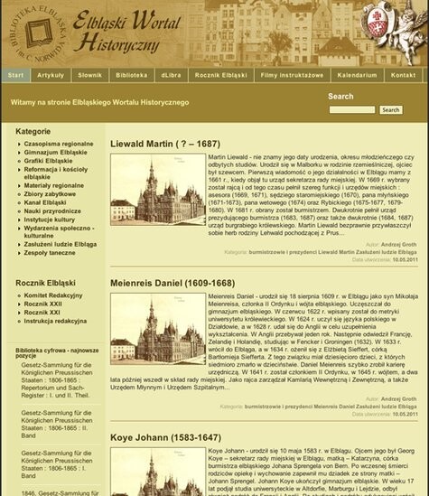 Wortal dla miłośników historii lokalnej