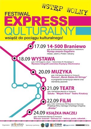 Wsiądź do pociągu kulturalnego!