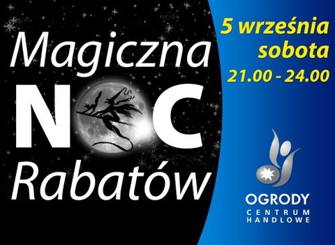 Wybierz się na Magiczną Noc Rabatów!