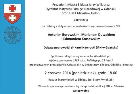 Wybory czerwcowe - elbląskie refleksje