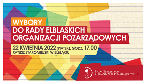 Wybory do Rady Elbląskich Organizacji Pozarządowych