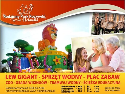 Wycieczka z wnukami do Rodzinnego Parku Rozrywki