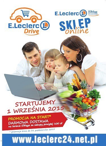 Wygodne zakupy bez wychodzenia z domu z E.Leclerc