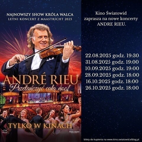 One wygrały bilety na Andre Rieu