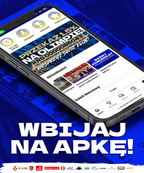 Wygraj ranking fanów. Ruszyła aplikacja FanApp Olimpii Elbląg!