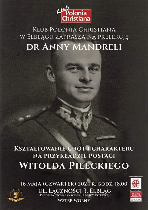 O Witoldzie Pileckim podczas prelekcji dr Anny Mandreli