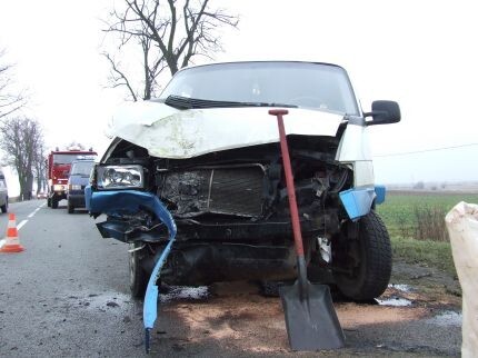 Wypadek koło Jegłownika