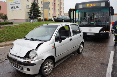Wypadek na Płk. Dąbka