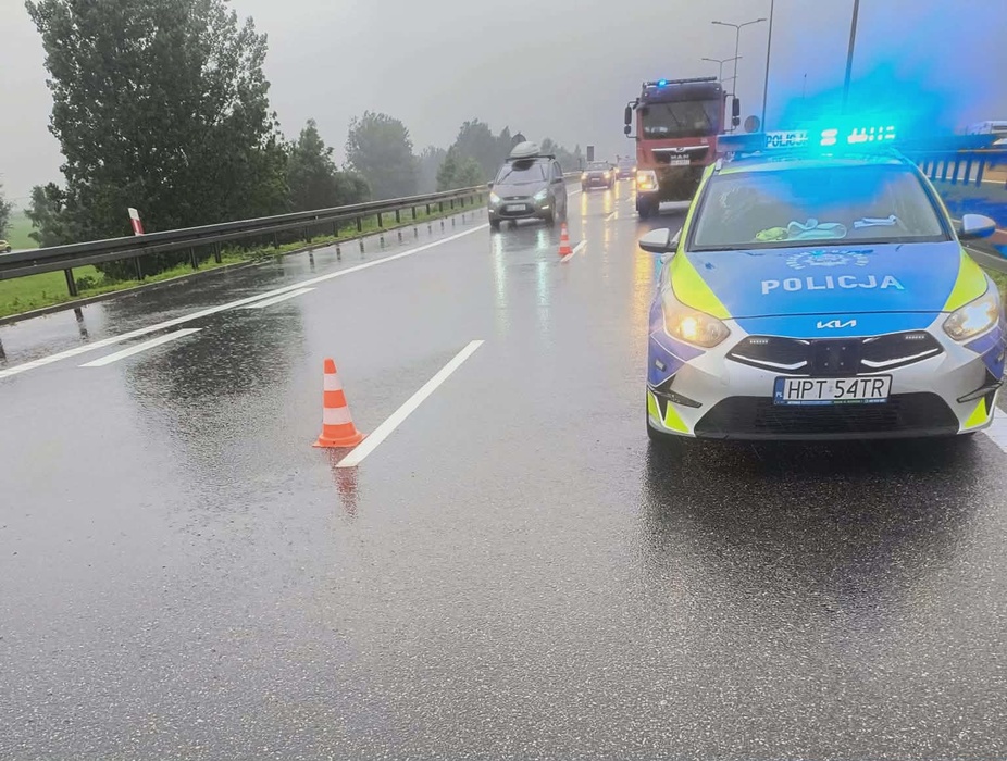 Wypadek na S7