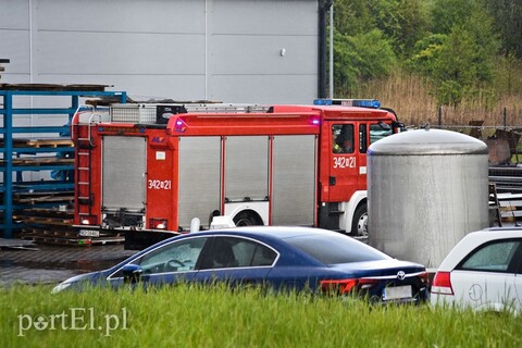 Wypadek w pracy na Modrzewinie