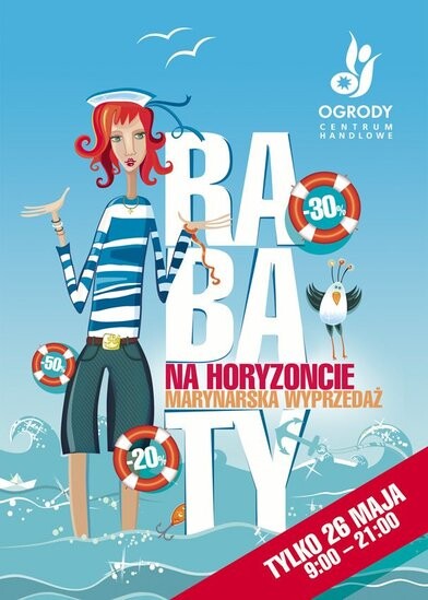 Wyprzedaż Marynarska - Sobota Rabatów
