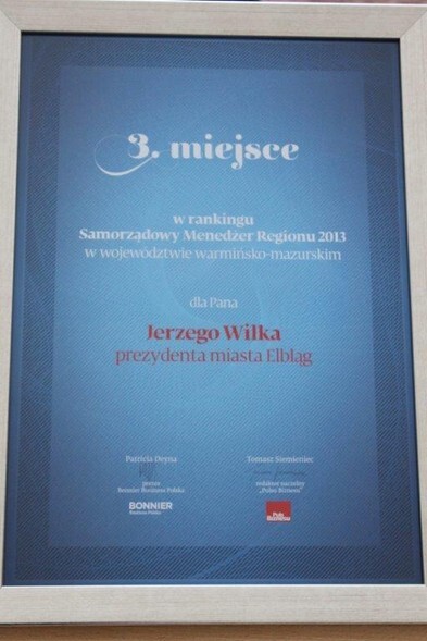 Wyróżnienie dla Jerzego Wilka