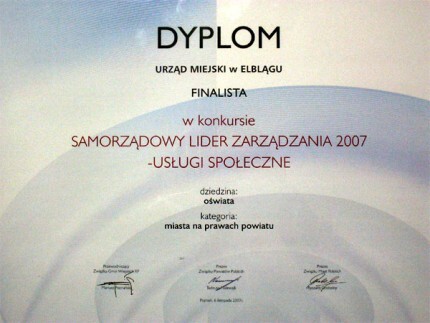 Wyróżnienie za program edukacyjny