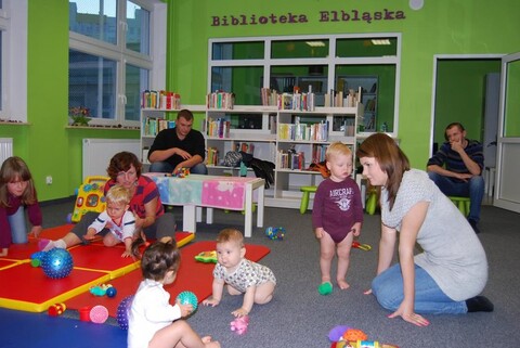 Wyspa malucha z fizjoterapeutką