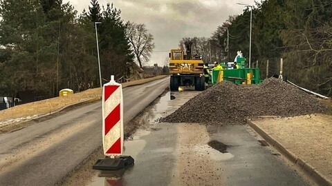 Wznawiają remont drogi na Mierzeję. Będą utrudnienia