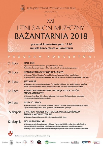 XXI Letni Salon Muzyczny Bażantarnia 2018 czas zacząć