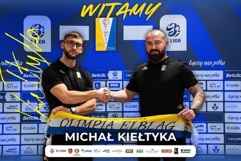 Michał Kiełtyka w roli trenera motorycznego