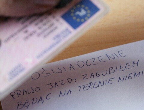 Sam postanowił odzyskać prawo jazdy