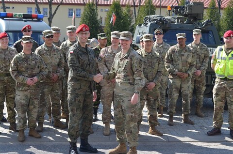 Zabezpieczenie pobytu wojsk armii obcych