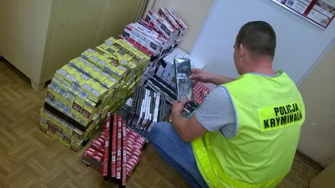 Zabezpieczyli papierosy bez akcyzy